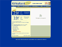 Tablet Screenshot of kirbycard.com